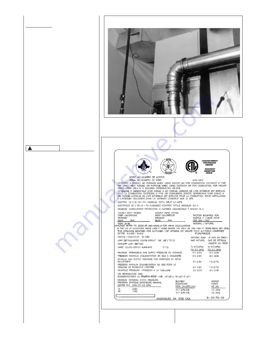 Rheem RGLE series Installation Instructions Manual Download Page 31