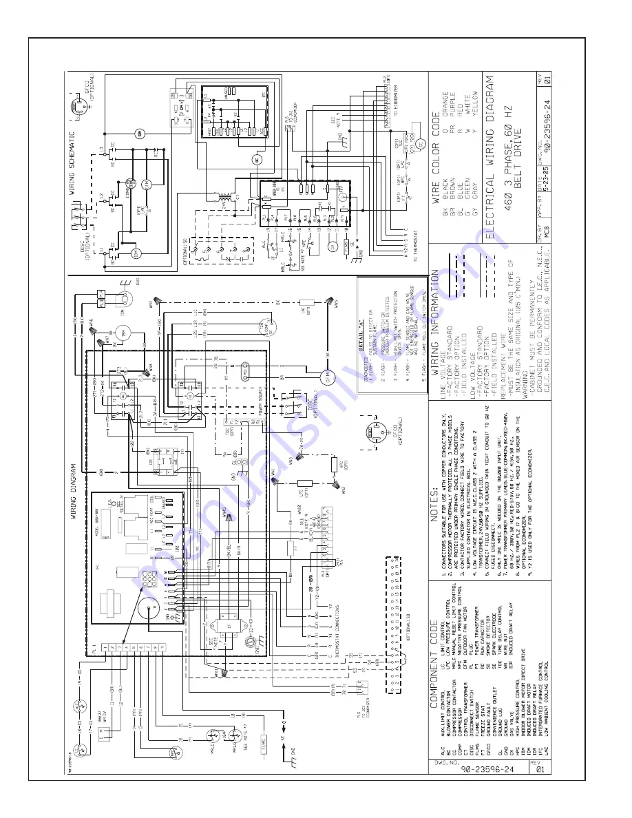 Rheem RKNA SERIES Скачать руководство пользователя страница 60