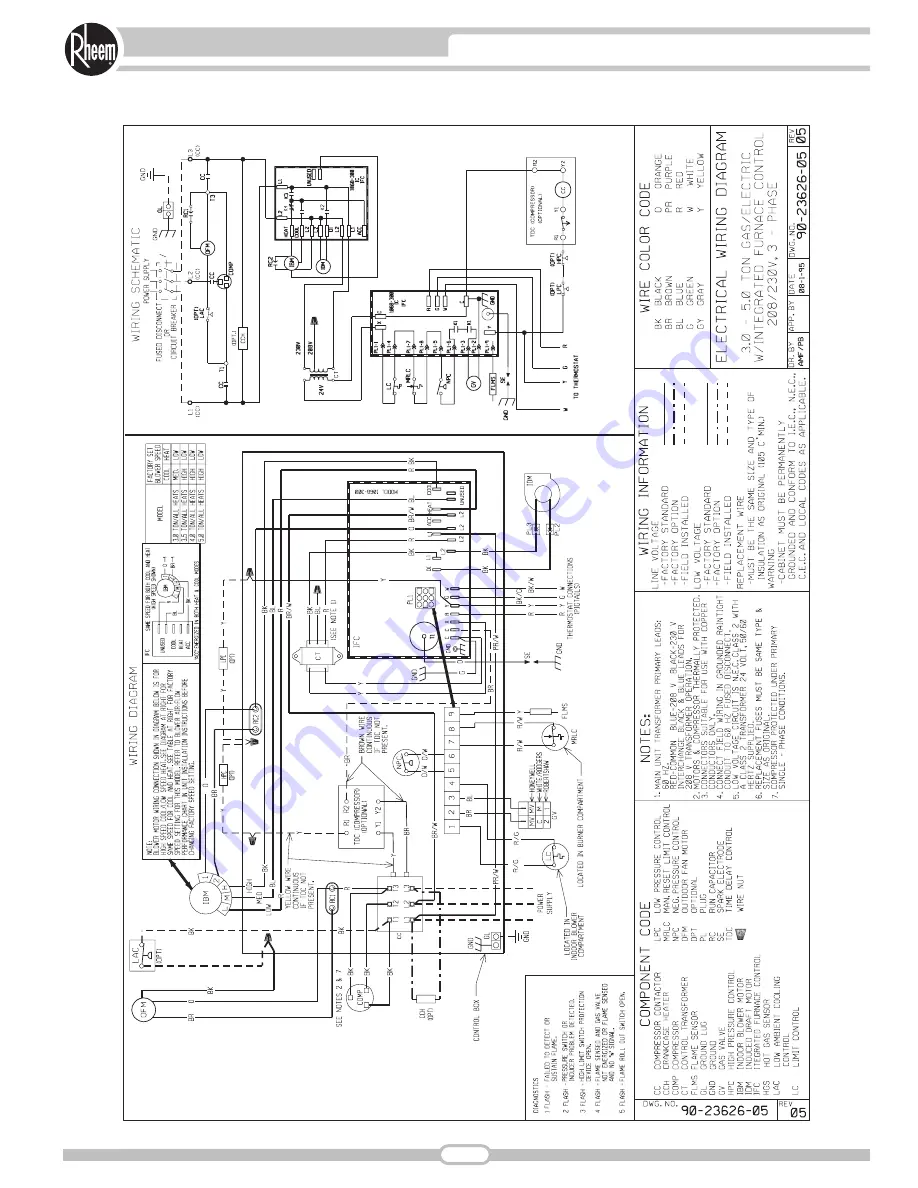 Rheem RRKA-A036CK04E Скачать руководство пользователя страница 27