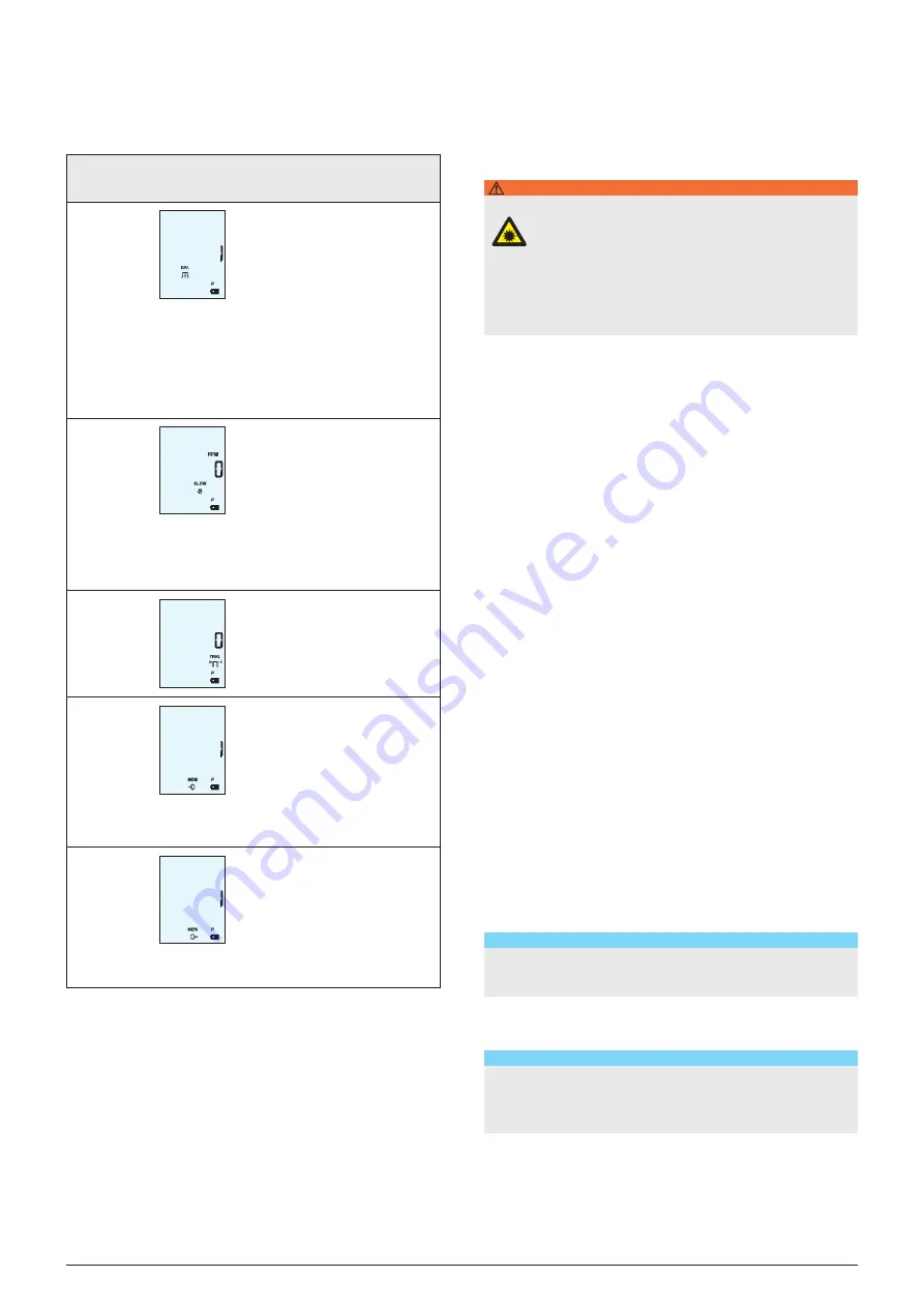 RHEINTACHO RT STROBE pocketLED  LASER Operating Instructions Manual Download Page 9