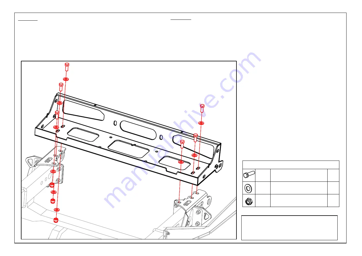 RHINO 4x4 EVO 3D Installation Instructions Manual Download Page 7