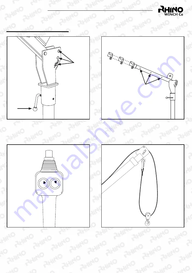 Rhino Winch Electric Crane Скачать руководство пользователя страница 7