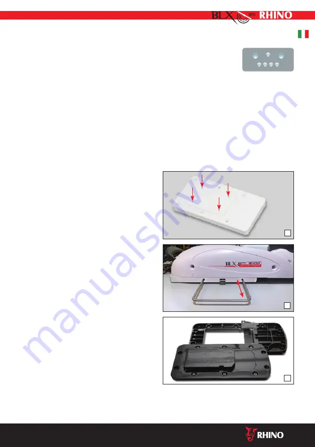 RHINO BLX 65 BMR Owner'S Manual Download Page 15