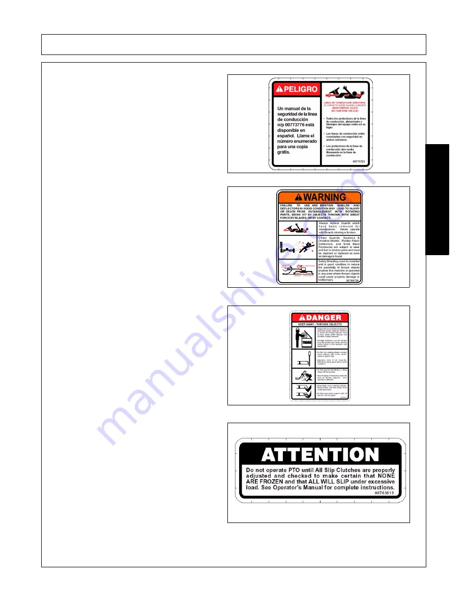 RHINO CY84 Operator'S Manual Download Page 27