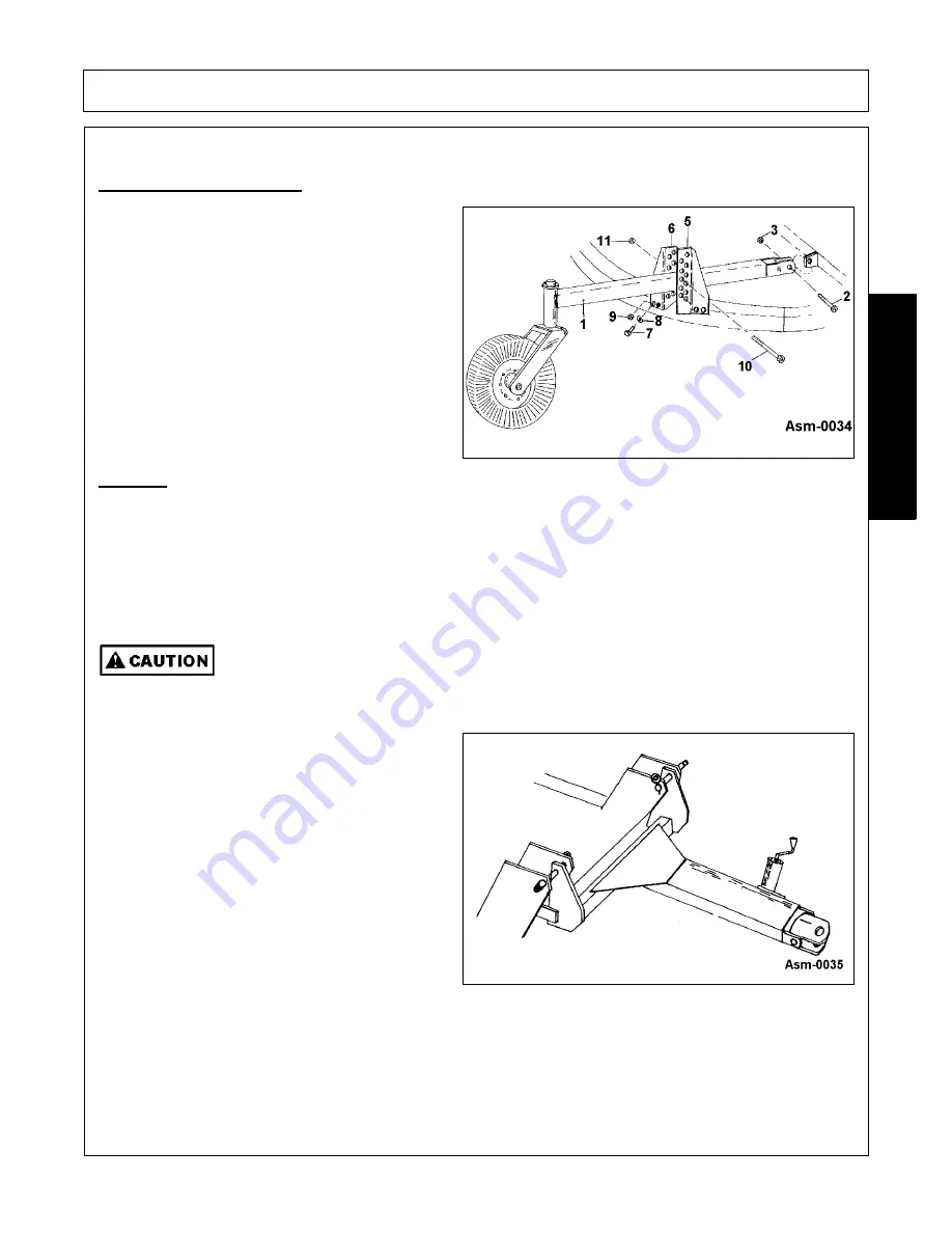 RHINO CY84 Operator'S Manual Download Page 81