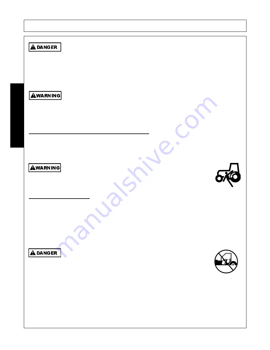 RHINO CY84 Operator'S Manual Download Page 96