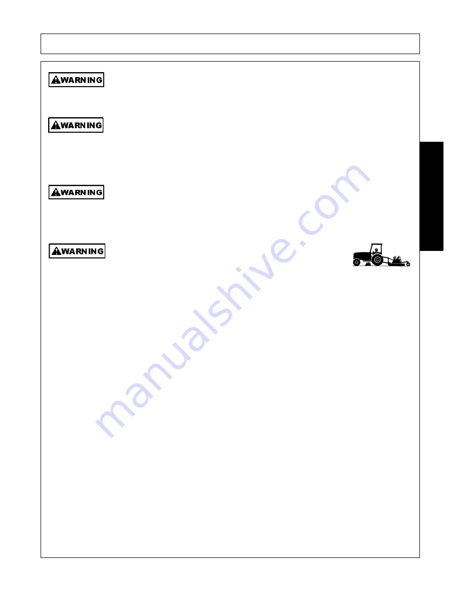 RHINO CY84 Operator'S Manual Download Page 121