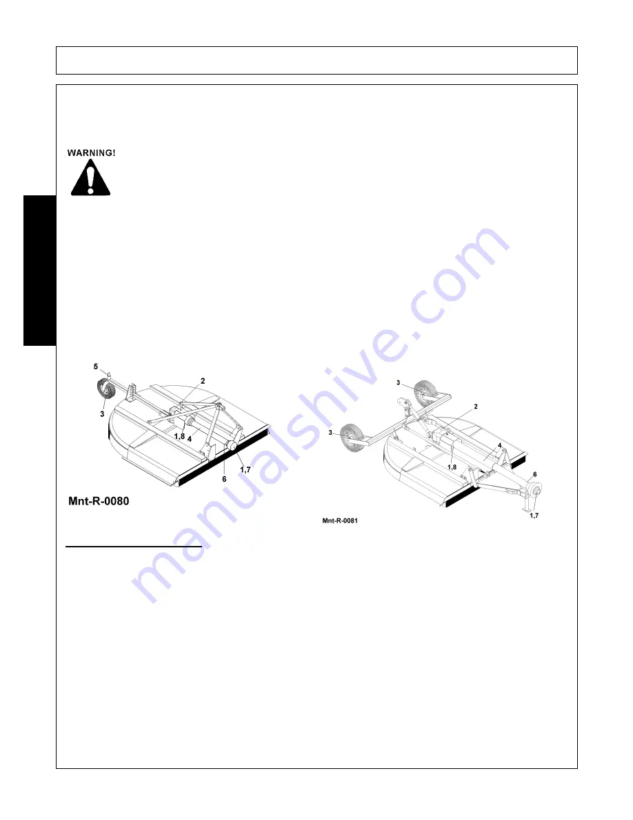 RHINO FC-0007 Operator'S Manual Download Page 138