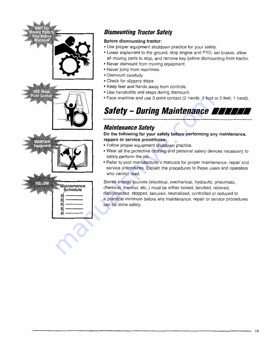 RHINO FM84 Operator'S Manual Download Page 41