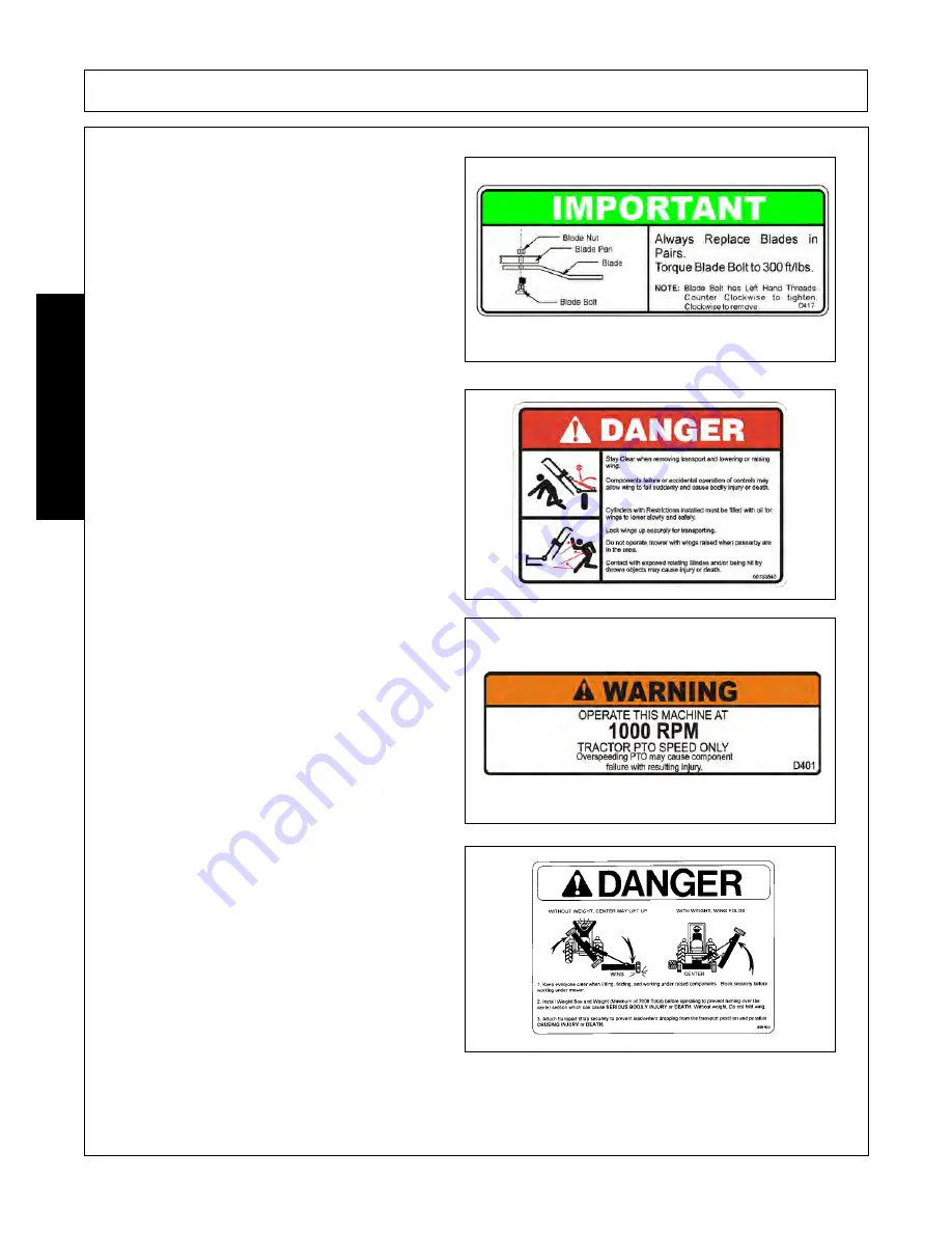 RHINO NITRO FN14 Operator'S Manual Download Page 28