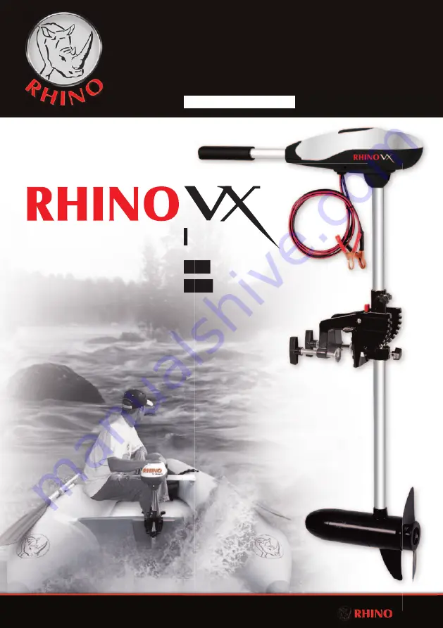 RHINO RVX 34 Скачать руководство пользователя страница 1