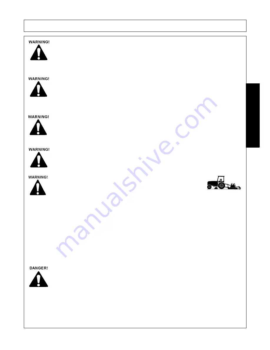 RHINO RW72 Operator'S Manual Download Page 15