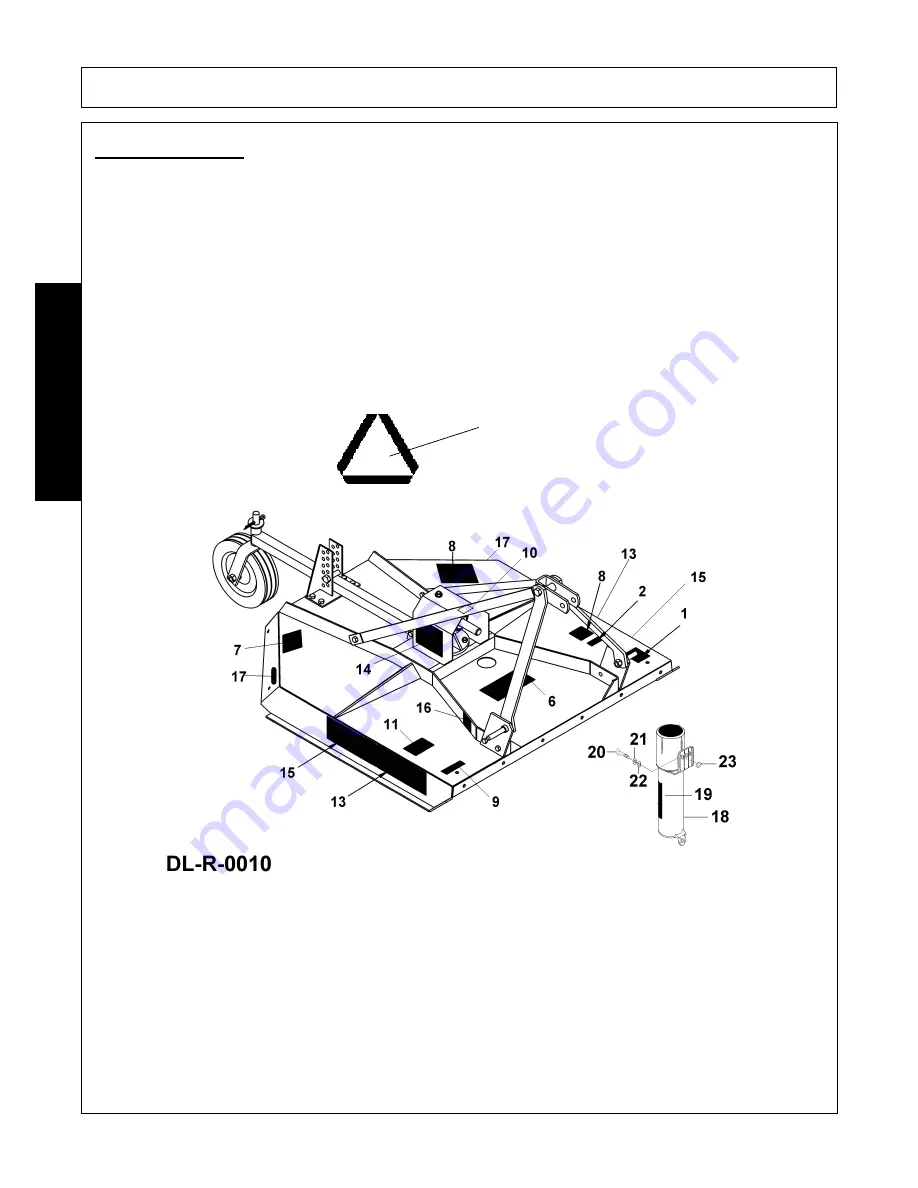 RHINO SE42 Operator'S Manual Download Page 22