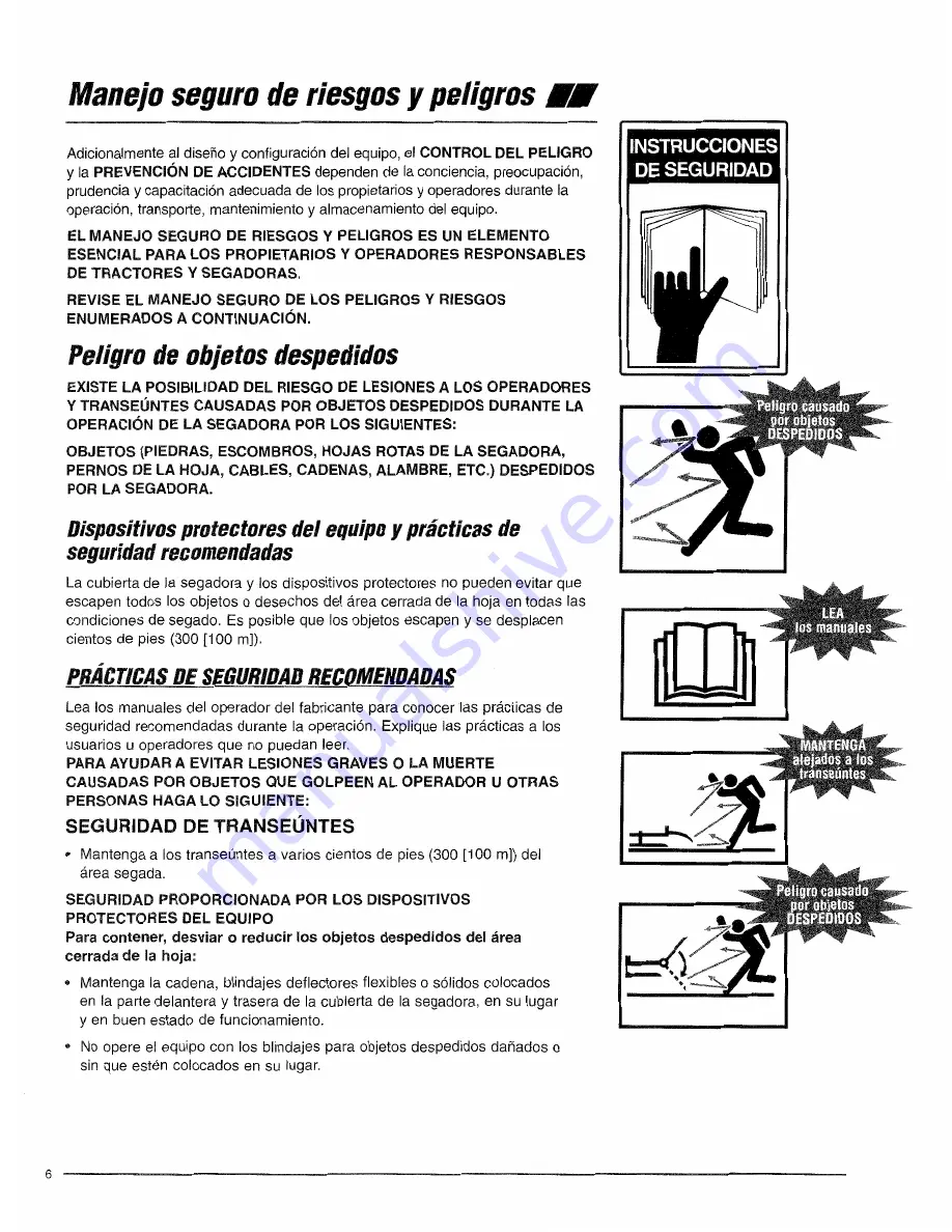 RHINO SE42 Operator'S Manual Download Page 58