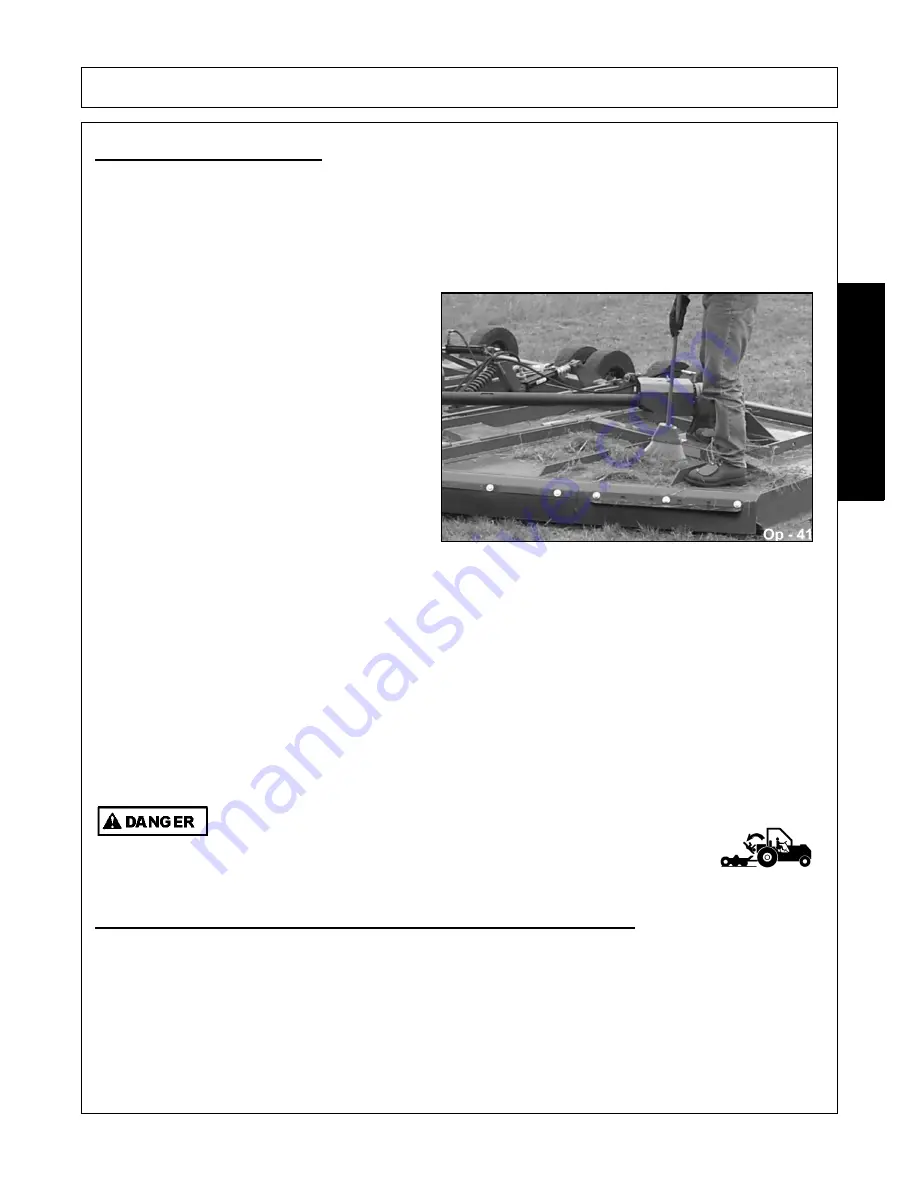 RHINO SX15 Operator'S Manual Download Page 131