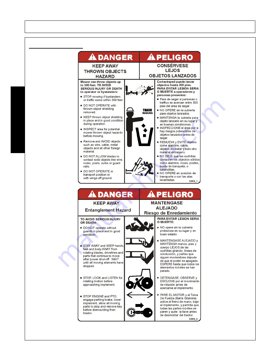 RHINO TURBO 96 Operator'S Manual Download Page 30