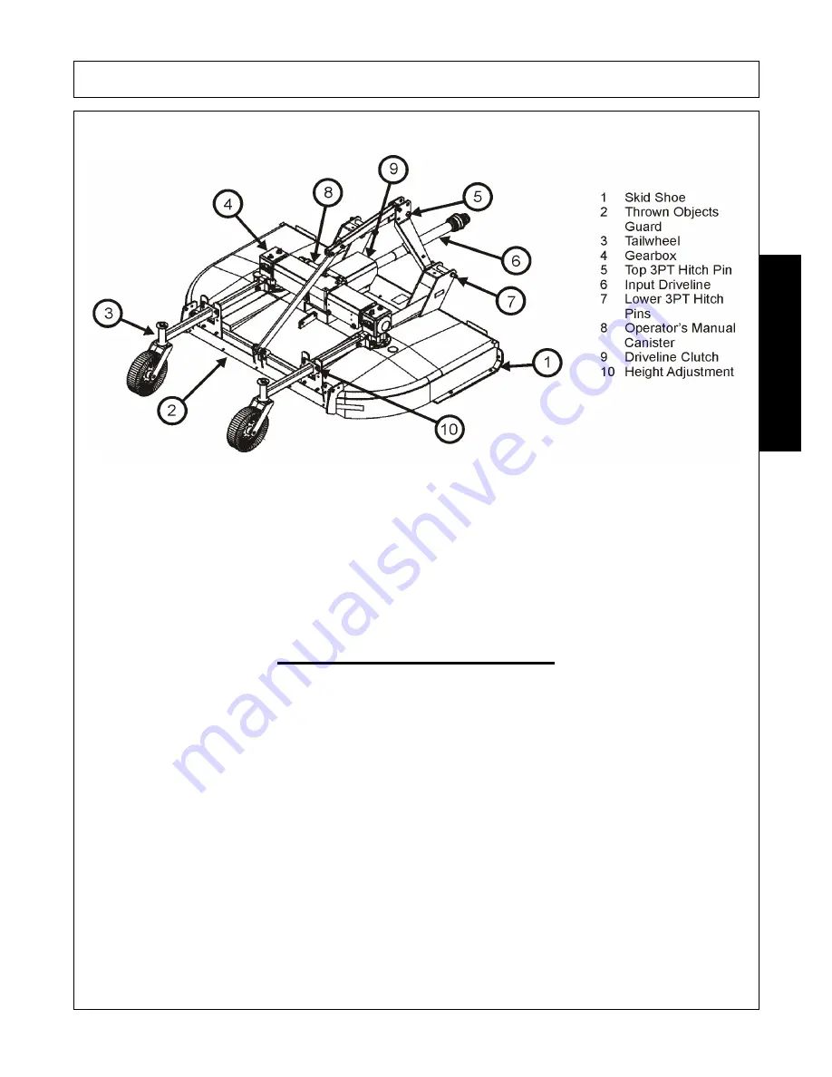 RHINO TURBO 96 Operator'S Manual Download Page 95