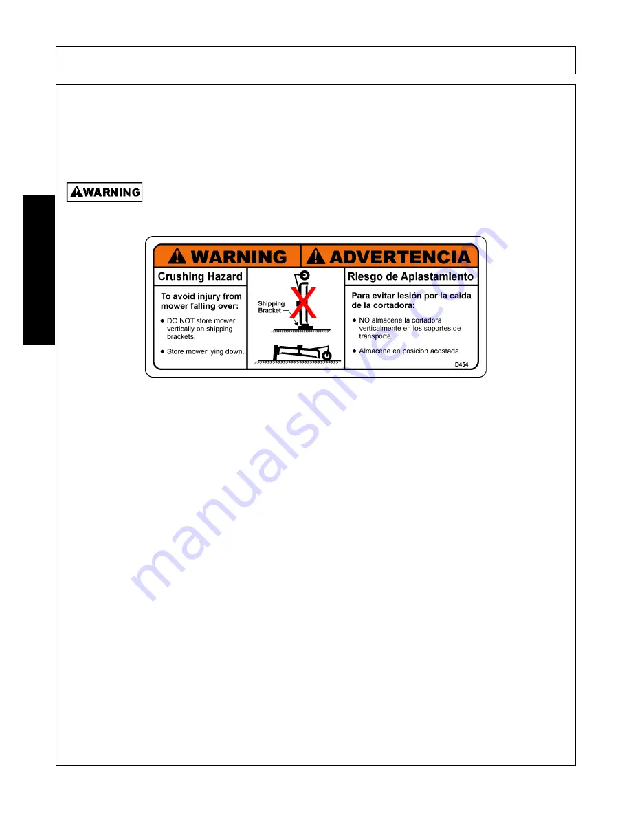 RHINO TURBO 96 Operator'S Manual Download Page 100