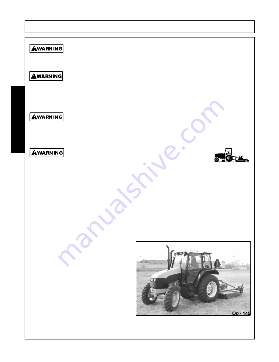 RHINO TURBO 96 Operator'S Manual Download Page 150