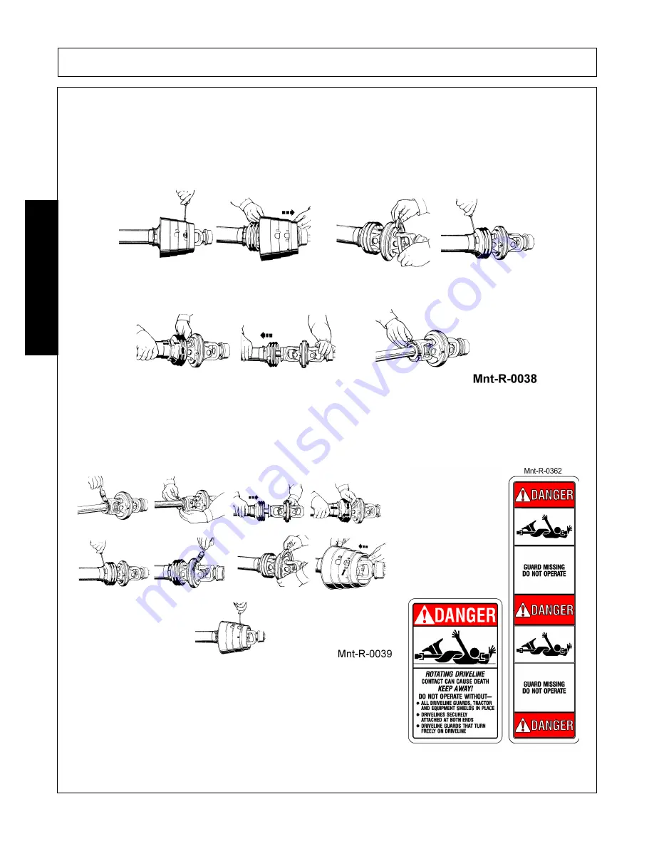 RHINO TURBO 96 Operator'S Manual Download Page 174