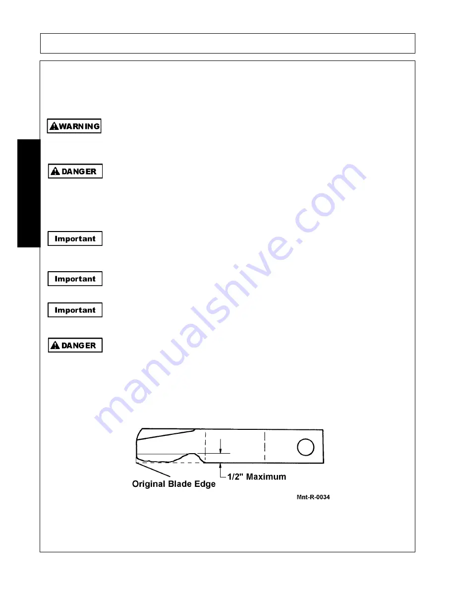 RHINO TURBO120 TURBO120 Operator'S Manual Download Page 174