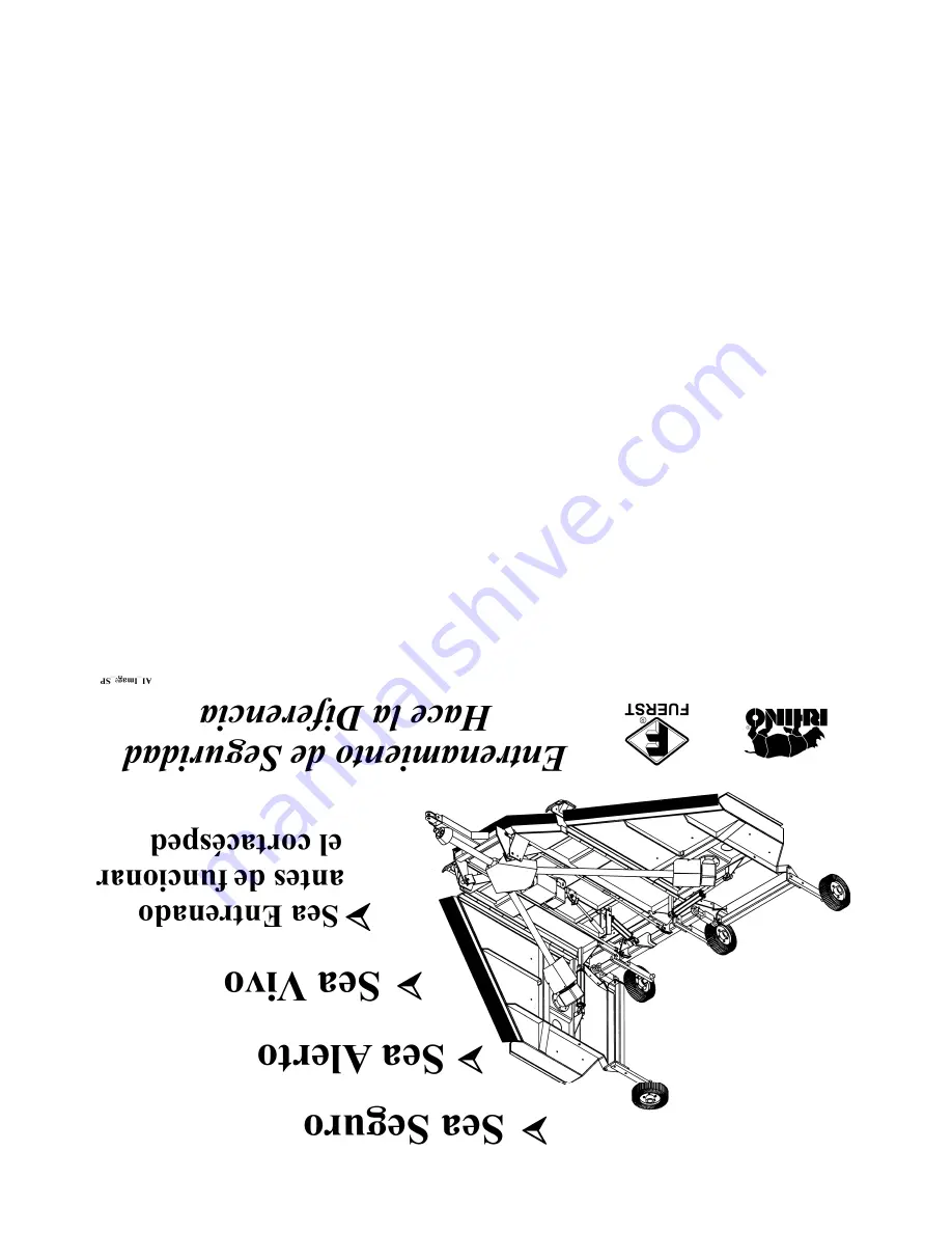 RHINO TURBO120 TURBO120 Operator'S Manual Download Page 200