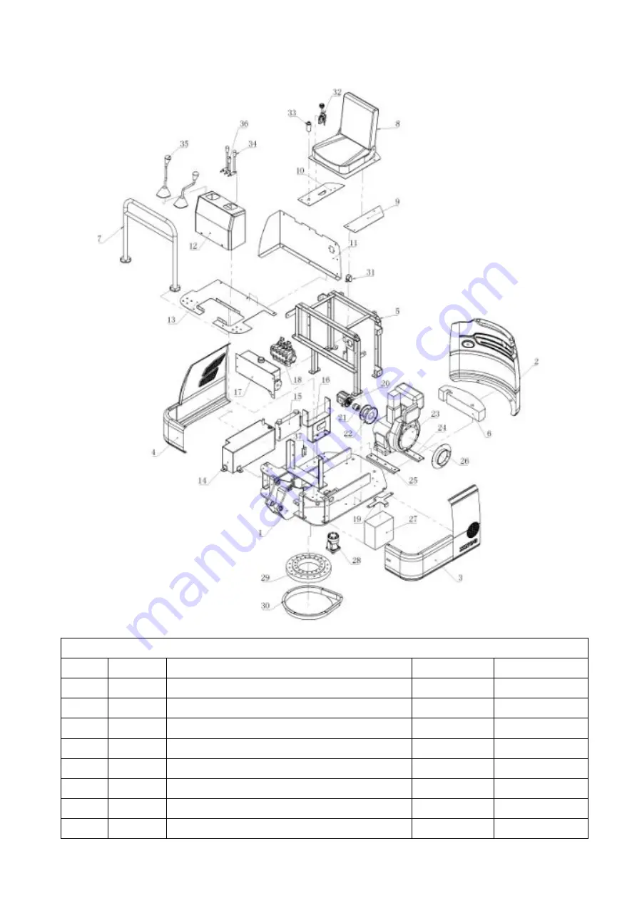 RHINOCEROS XN08 Operation & Maintenance Manual Download Page 50