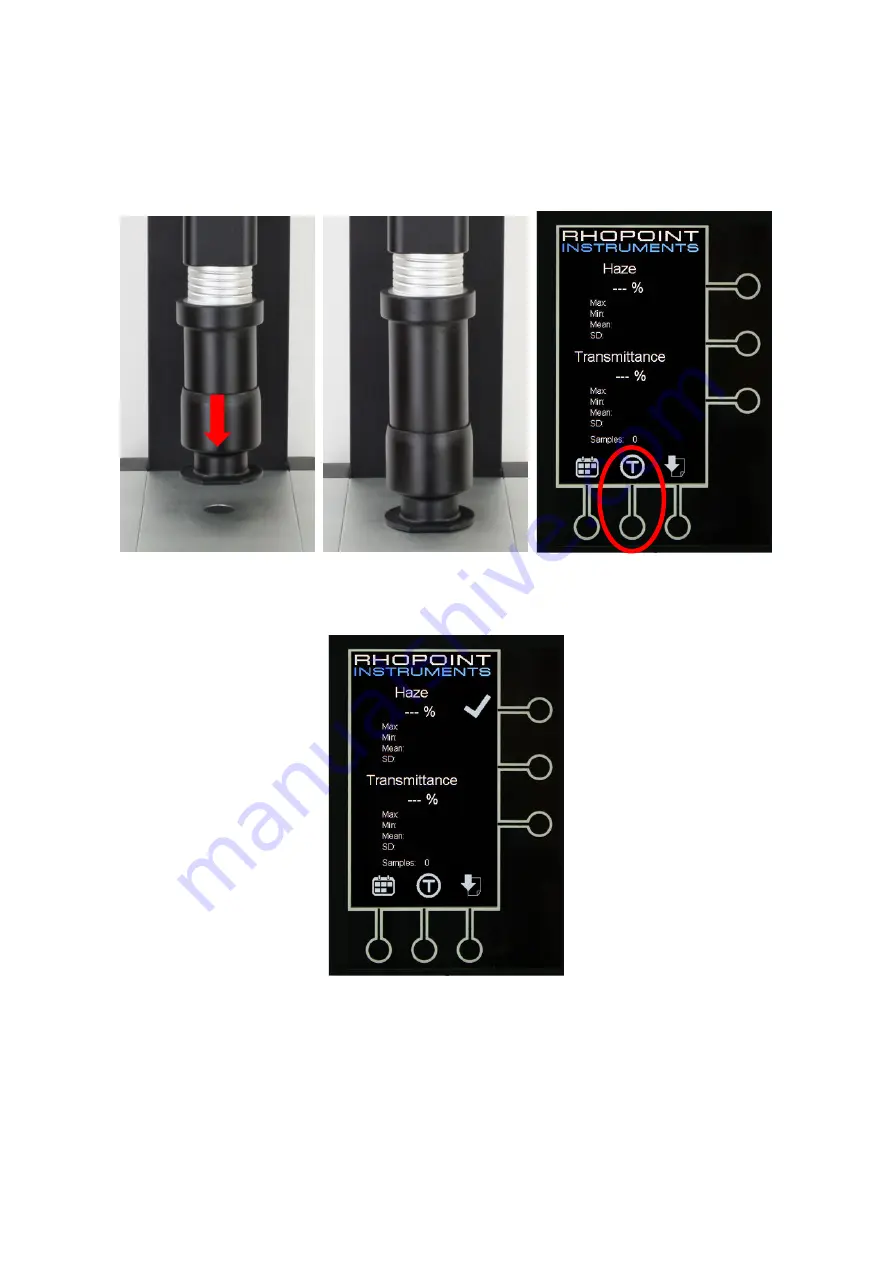 Rhopoint Hanatek Novo-Haze TX Operating Instructions Manual Download Page 9