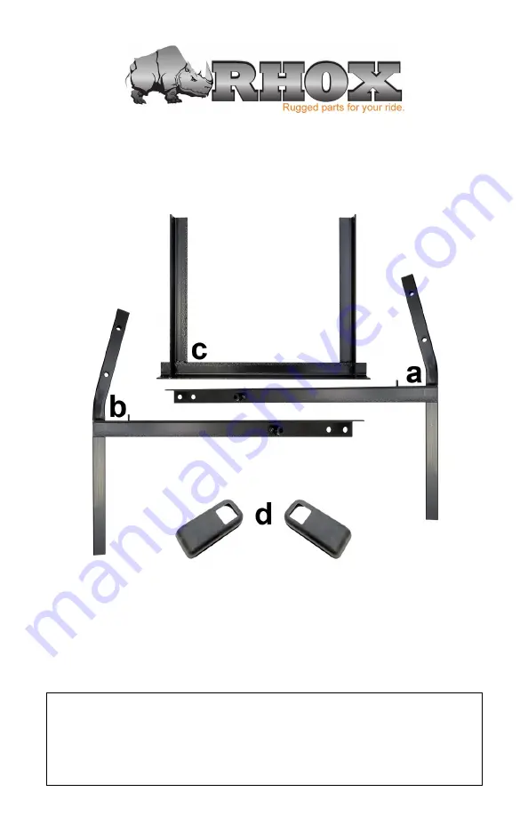 RHOX BOX-117 Installation Instructions Manual Download Page 1