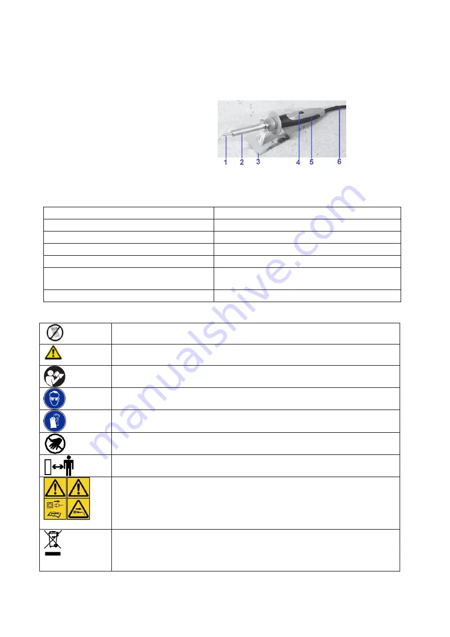 Ribimex 510124 User And Maintenance Manual Download Page 8