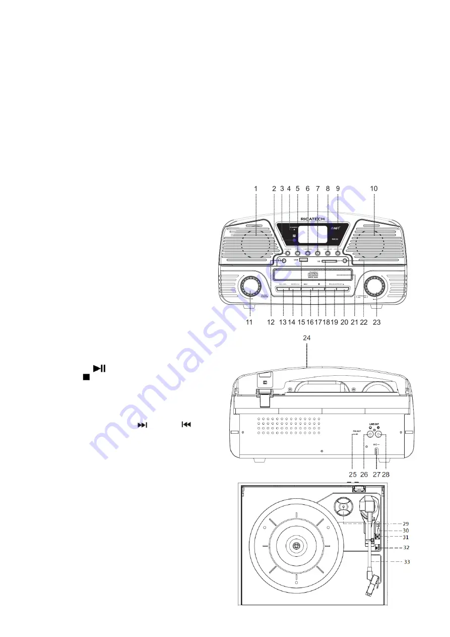 Ricatech Ibiza RMC90 Instruction Manual Download Page 71