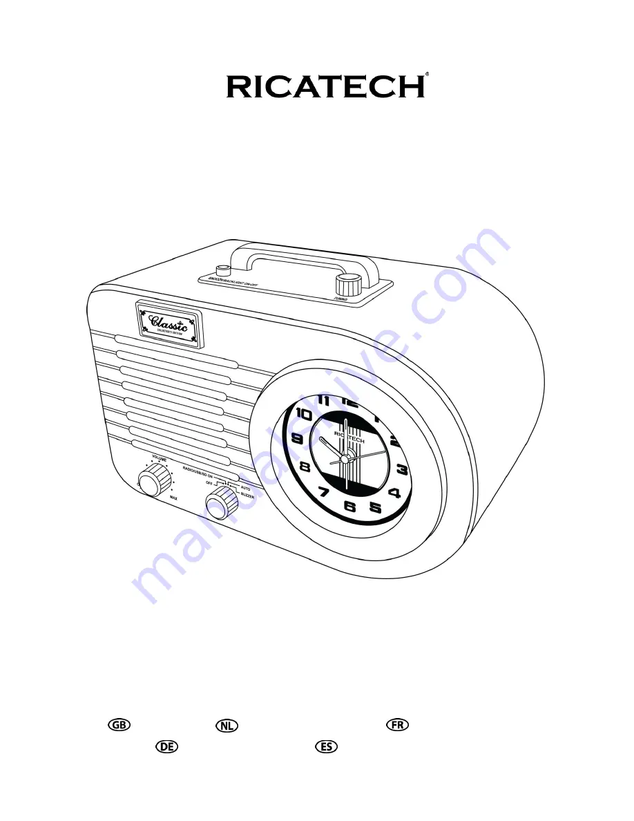 Ricatech PR220 User Manual Download Page 1