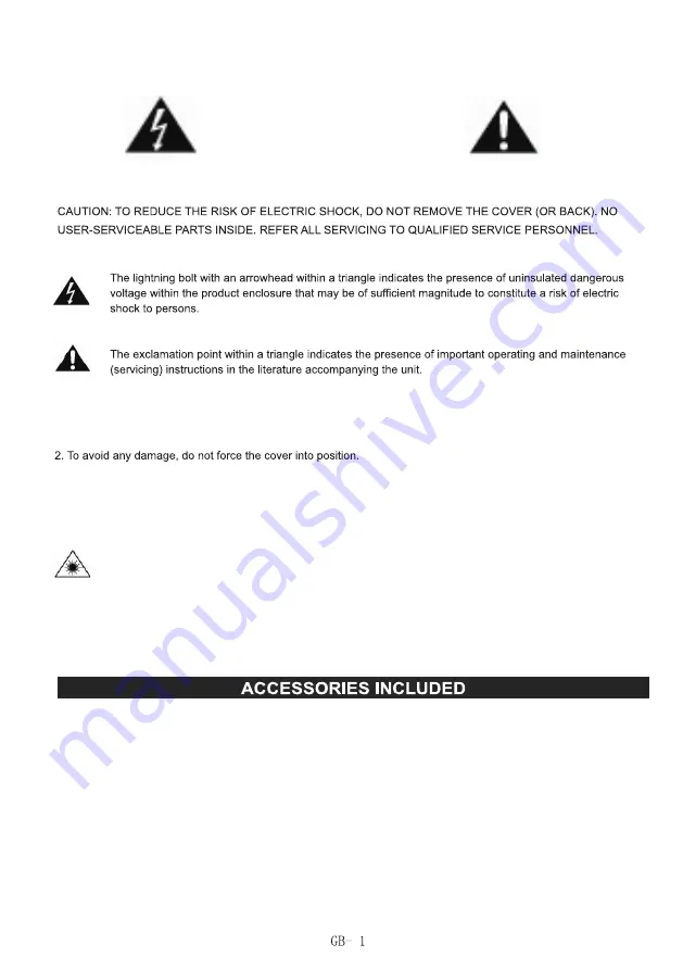 Ricatech RTT25 Instruction Manual Download Page 2