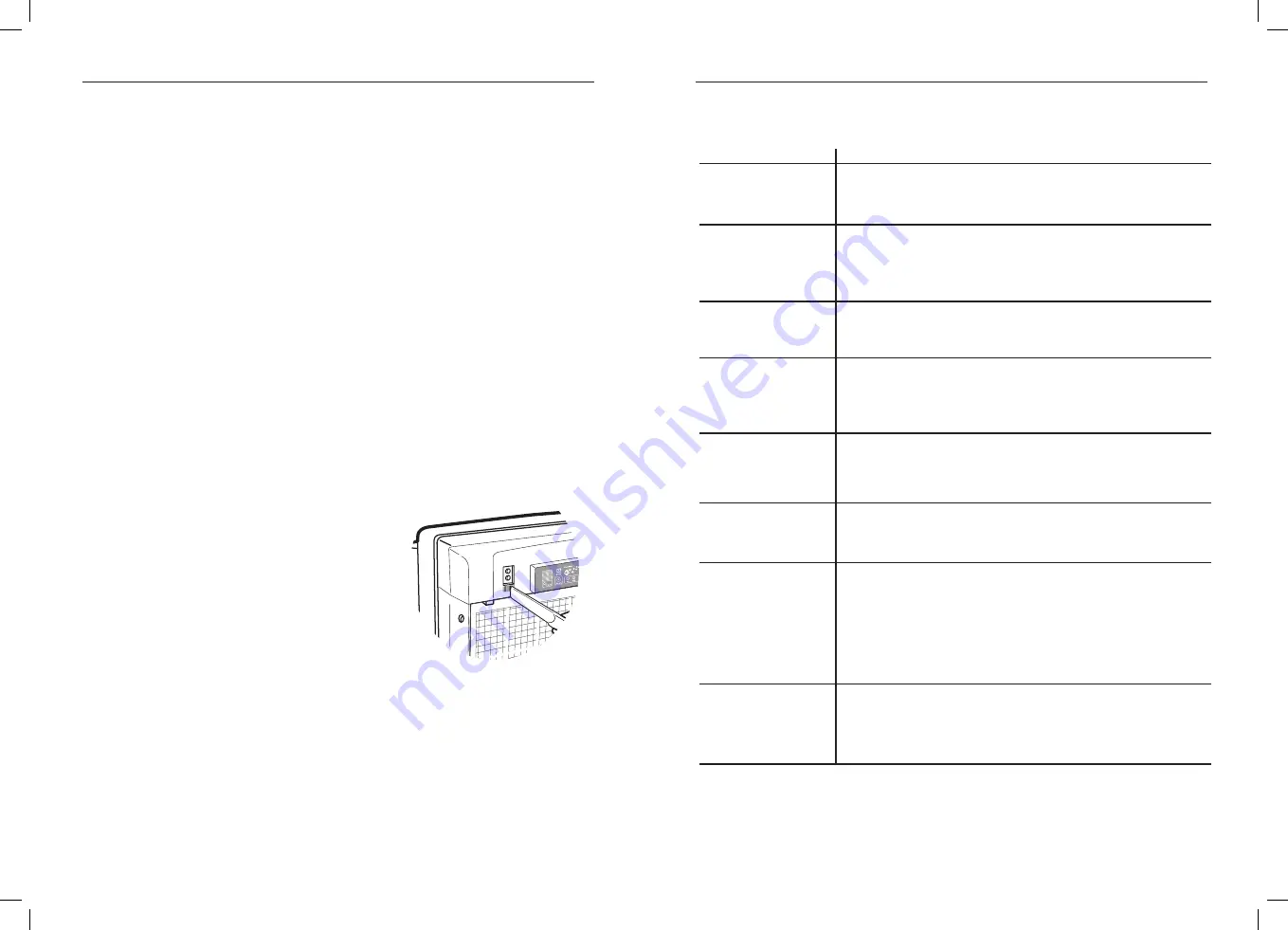 Riccar FreshBreeze RAPL Owner'S Manual Download Page 11