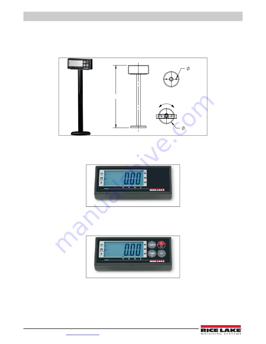 Rice Lake BenchPro BP-P Operation Manual Download Page 30