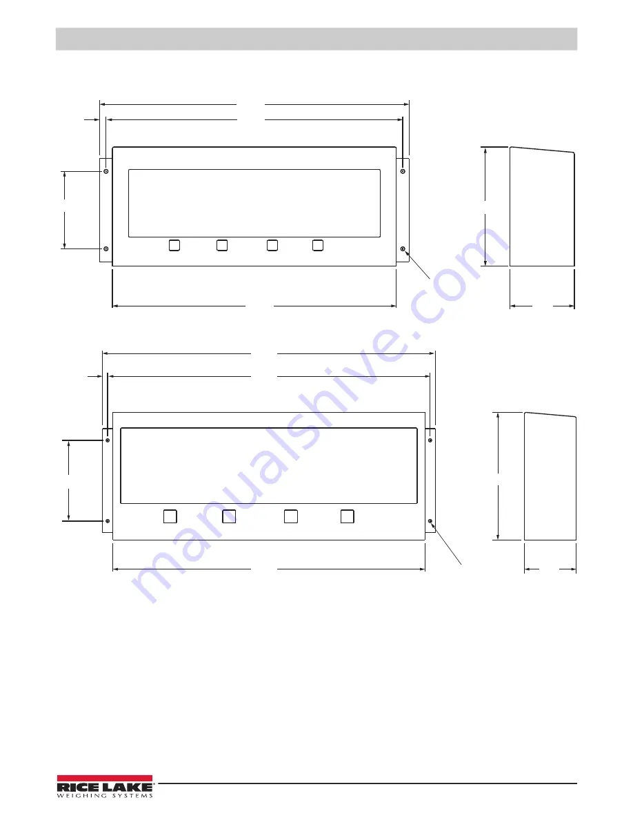 Rice Lake LaserLight Series Installation Manual Download Page 41