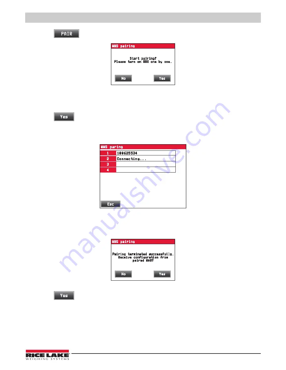 Rice Lake Load Ranger Quick Start Manual Download Page 3