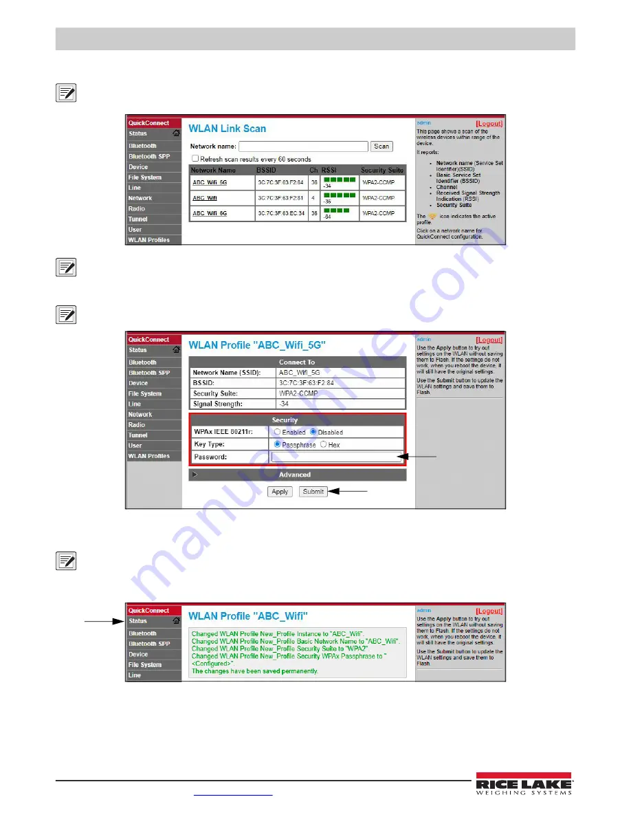 Rice Lake REVOLUTION 682 Synergy Plus Technical Manual Download Page 74