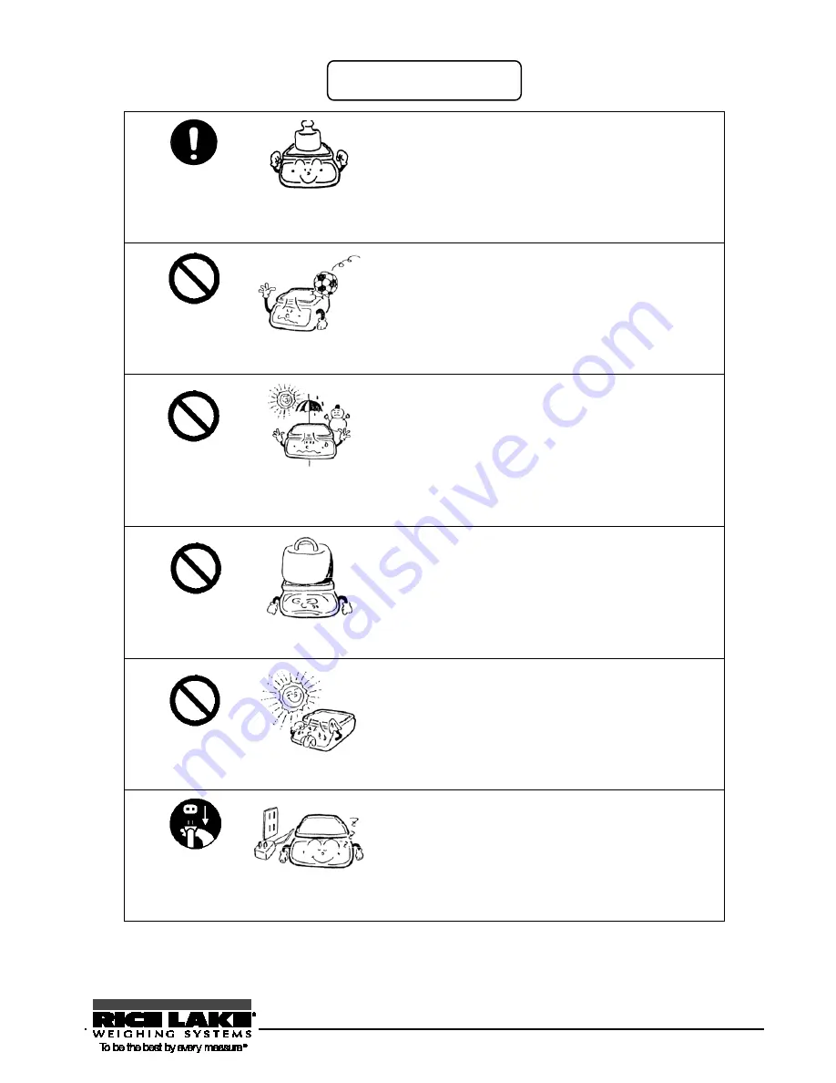 Rice Lake RL-TA Series Operation Manual Download Page 7