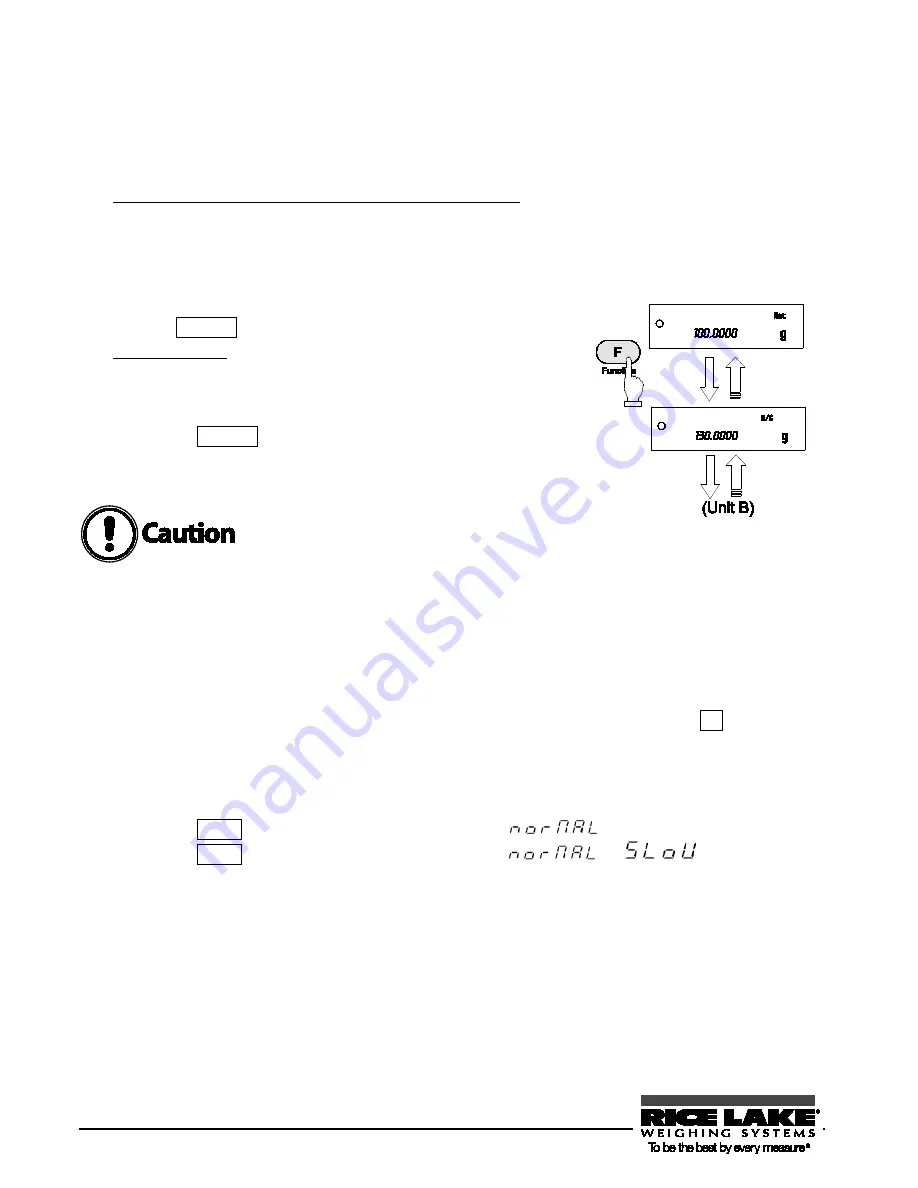 Rice Lake RL-TA Series Operation Manual Download Page 14