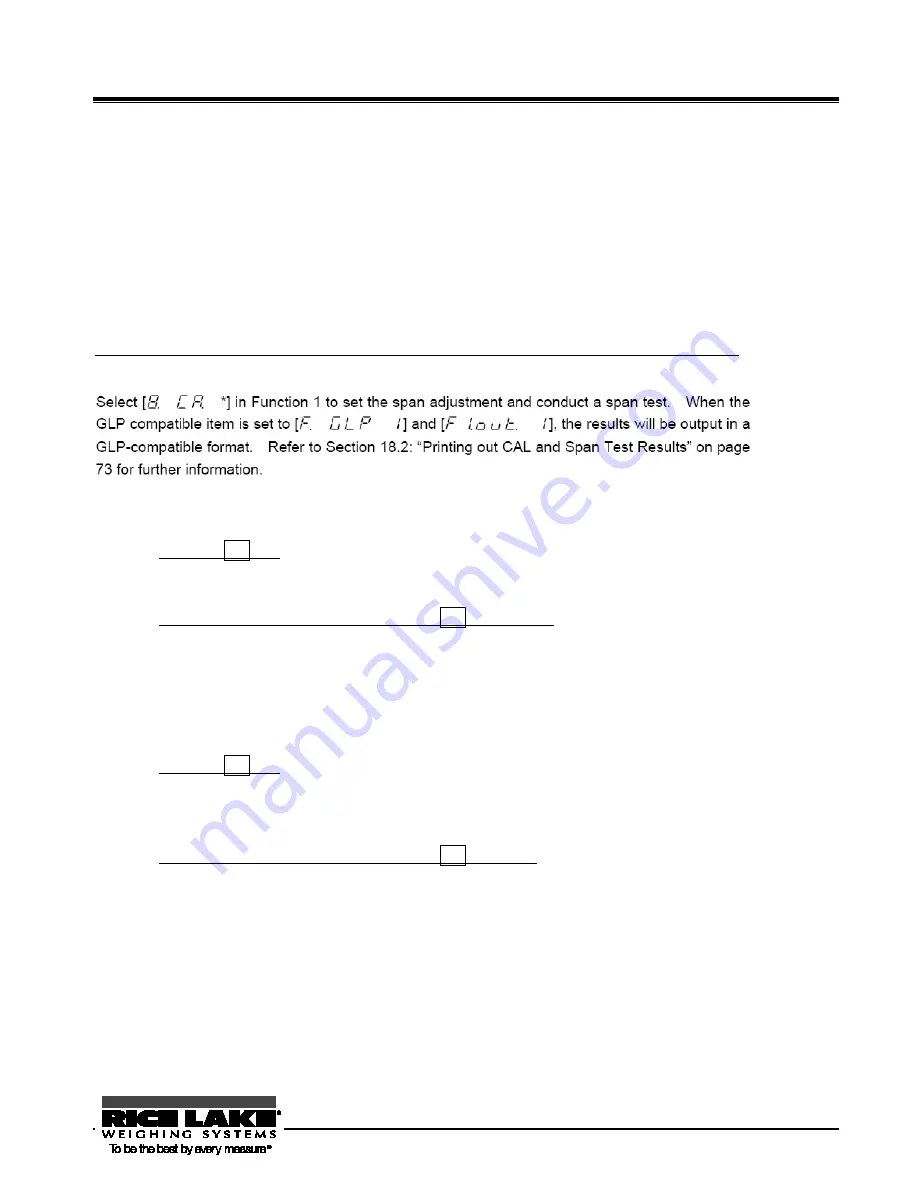 Rice Lake RL-TA Series Operation Manual Download Page 47