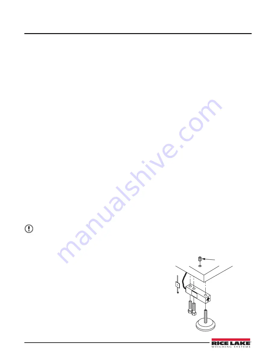 Rice Lake RoughDeck ALTRALITE Installation Manual Download Page 16