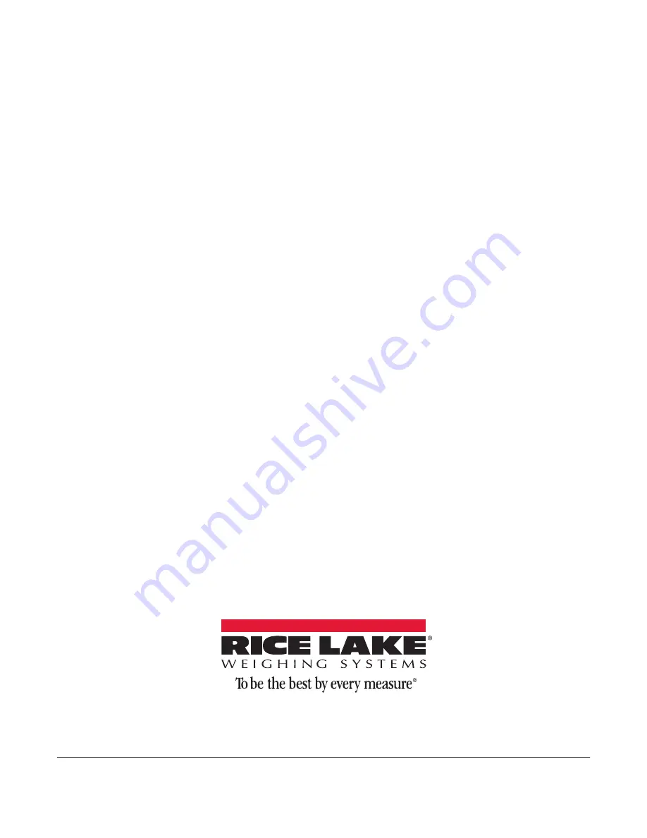 Rice Lake RoughDeck ALTRALITE Installation Manual Download Page 26