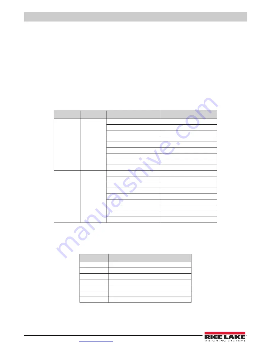 Rice Lake TA Plus 124 Operation Manual Download Page 8