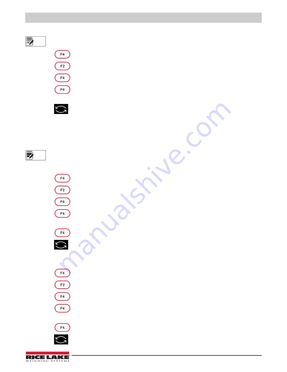 Rice Lake TA Plus 124 Operation Manual Download Page 31