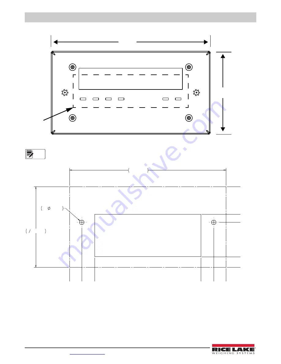 Rice Lake Tracer AV Installation Manual Download Page 12