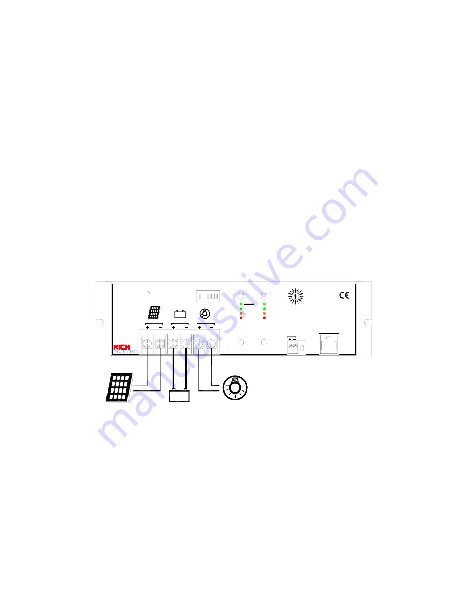 Rich electric SW-10CL Installation And Operation Manual Download Page 8