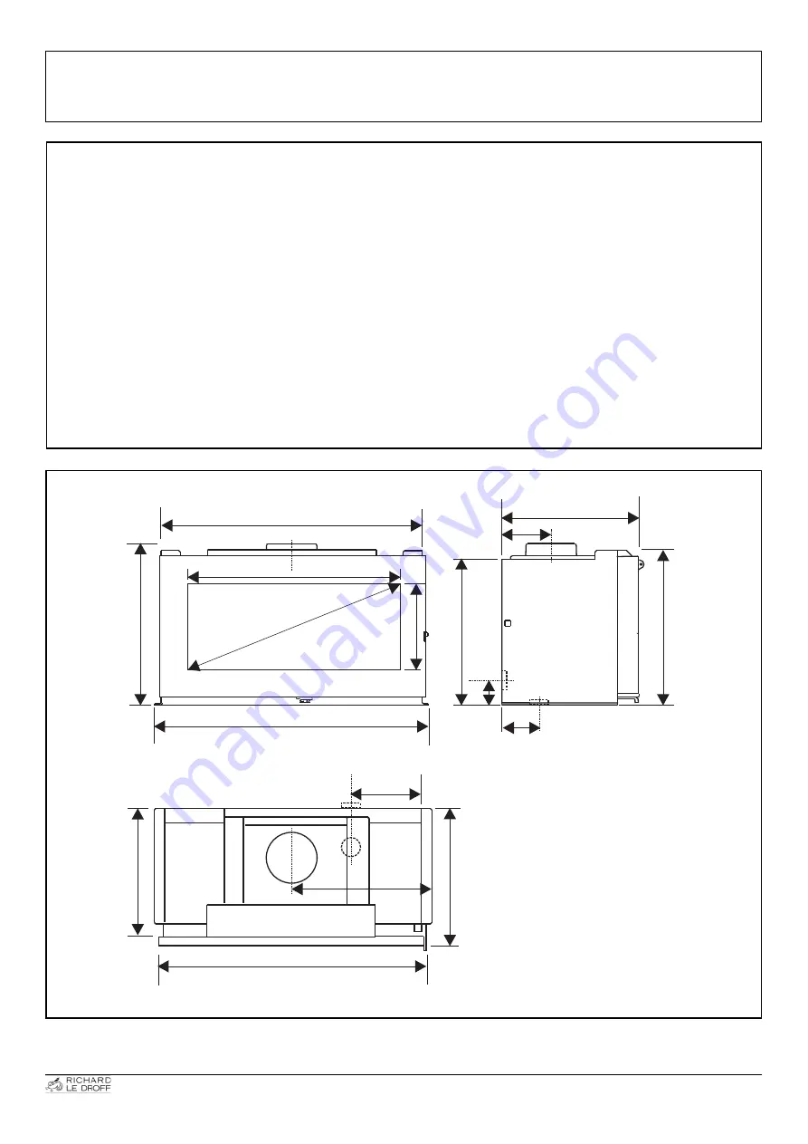 RICHARD LE DROFF 1000 Horizon FV Скачать руководство пользователя страница 2