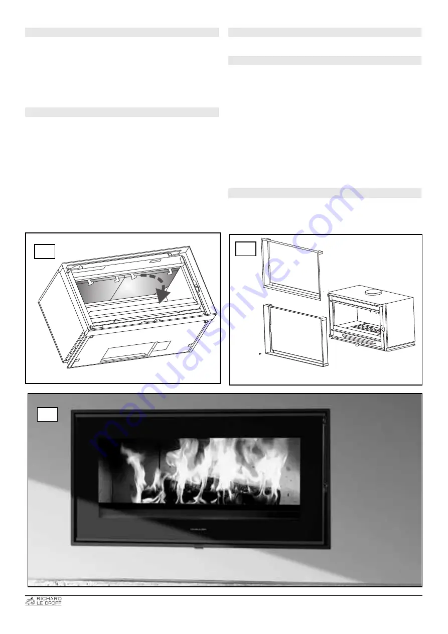 RICHARD LE DROFF 1000 Horizon FV Instructions For Installation And Use Manual Download Page 6