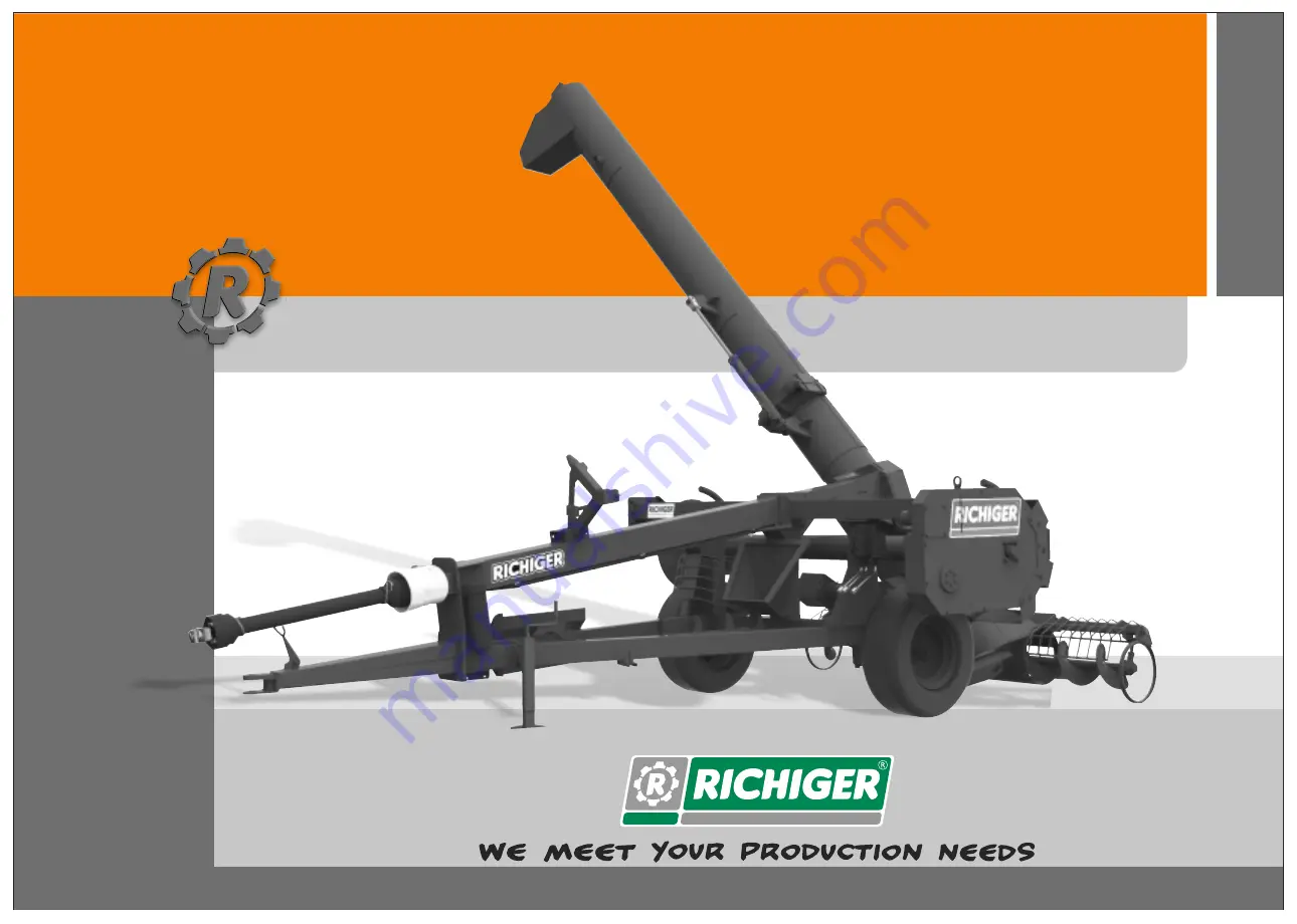 Richiger E6910 Operator'S Manual Download Page 1